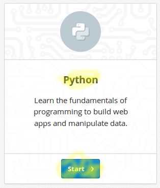 Python Kurs von codeacademy